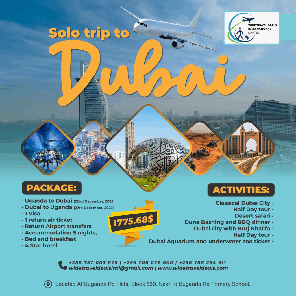 Solo trip to Dubai